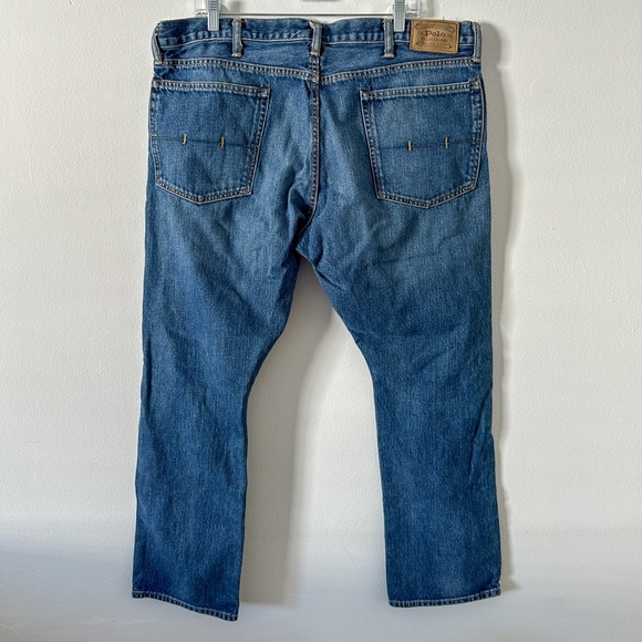 Polo Ralph Lauren Varick Slim Straight Blue Jeans 40x30 - Picture 5 of 10